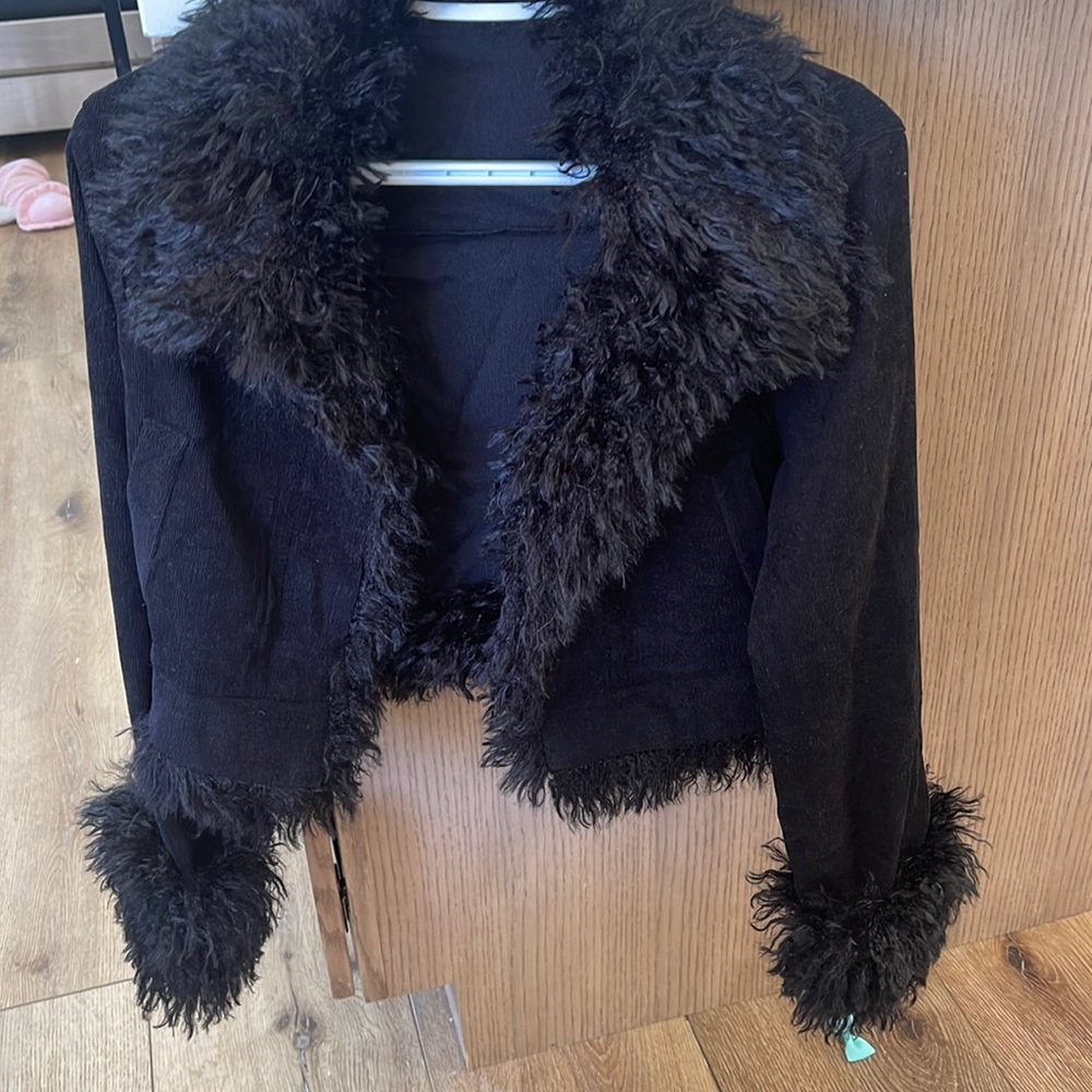 Feather lined jacket